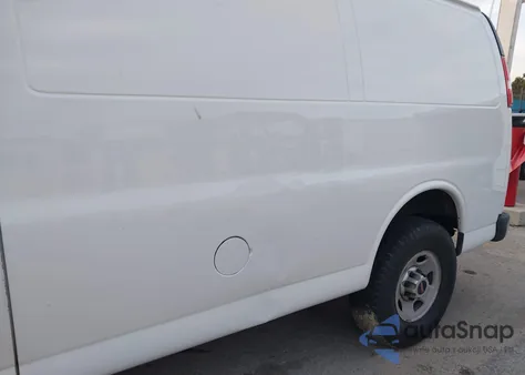 2019 GMC Savana 2500 Work Van z USA, uszkodzony, nr VIN 1GTW7AFGXK1340432